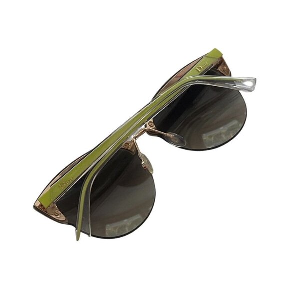 Dior Clubmaster Round 65mm metal sunglasses - Picture 2 of 8
